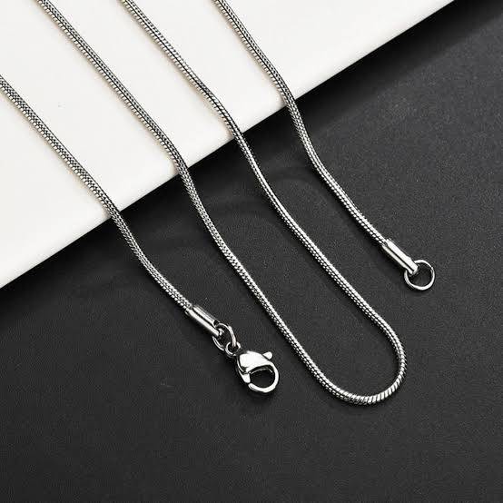 【STONEHENgE】DAL〜Silver Snake Chain Necklace SA24C13P Amazon.com: .925 Sterling Silver Snake Chain for Pendants